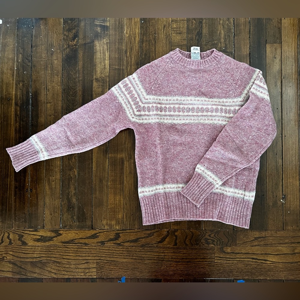 VINTAGE Keynote 100% Shetland Wool Sweater
